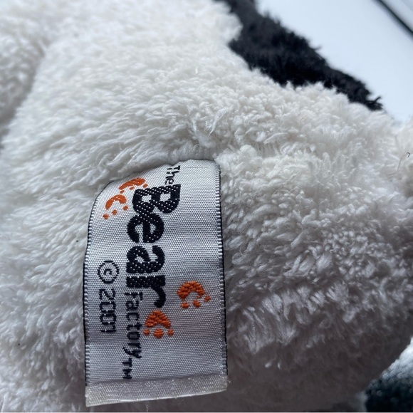 The Bear Factory 2001 Vintage Cow Plush Stuffed Animal Pouch For Scent Lovey - Picture 6 of 8